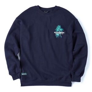 Navy Manastash Men’s “Advice from Nature” Sweatshirt XL EUC